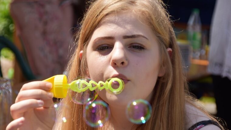 Photo Colorful makeup