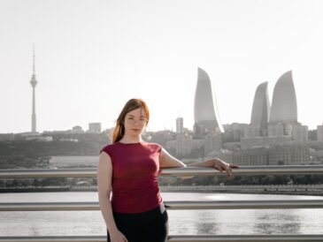 Photo burgundy pants