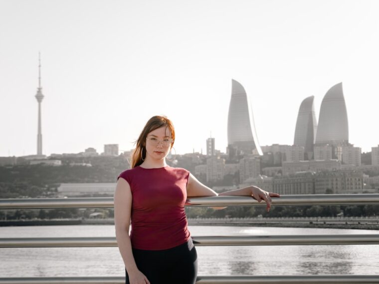 Photo burgundy pants